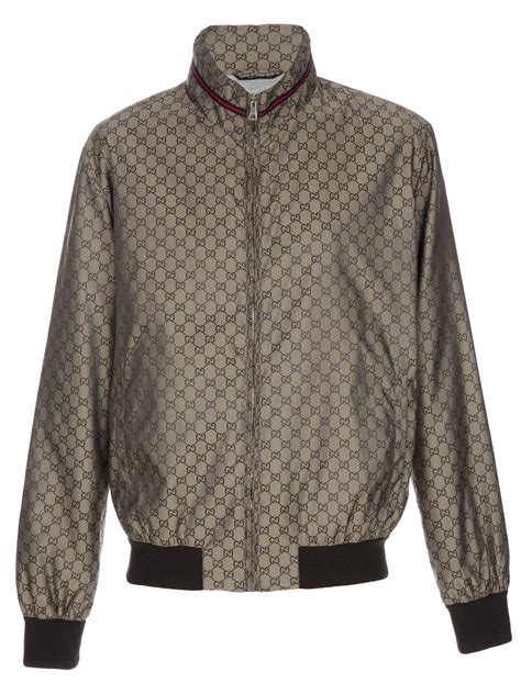 bomber jacket men gucci|gucci monogram jacket men.